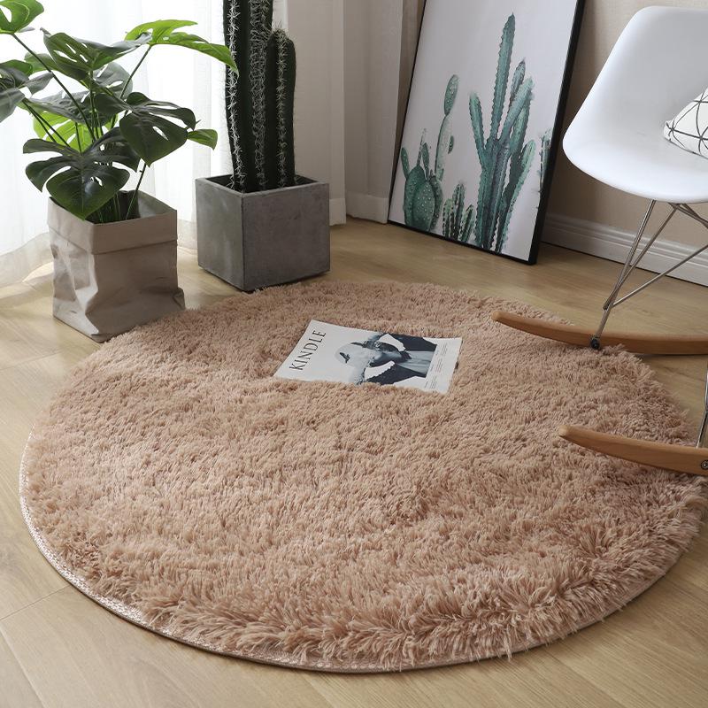 Tie-Dye Rundteppich für Wohnzimmer, Schlafzimmer oder Büroräume