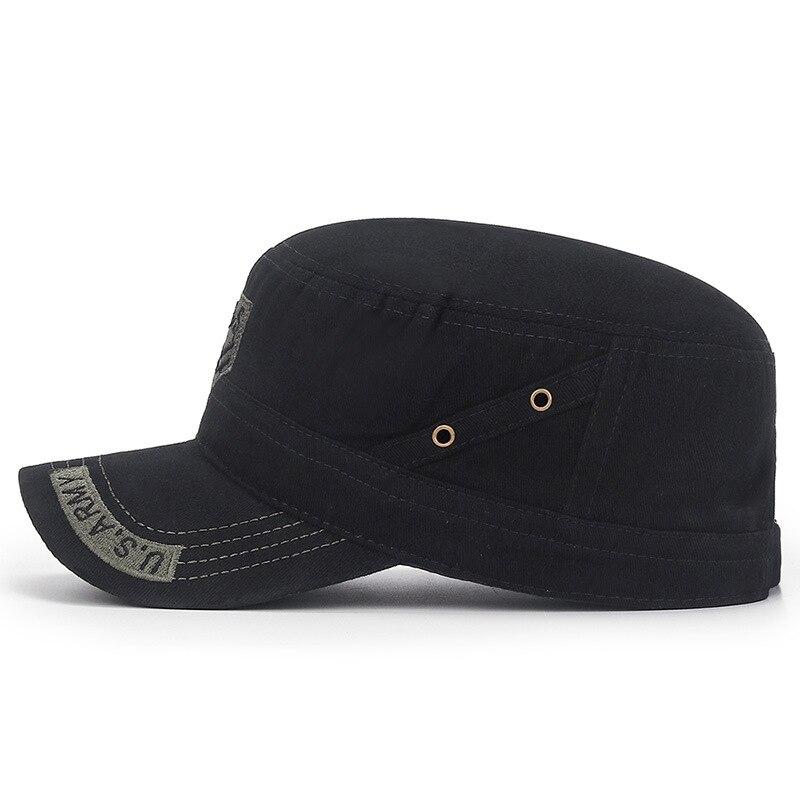 Northwood Flat Top Cap Baseball Cap For Men Cotton Camouflage Snapback Hats