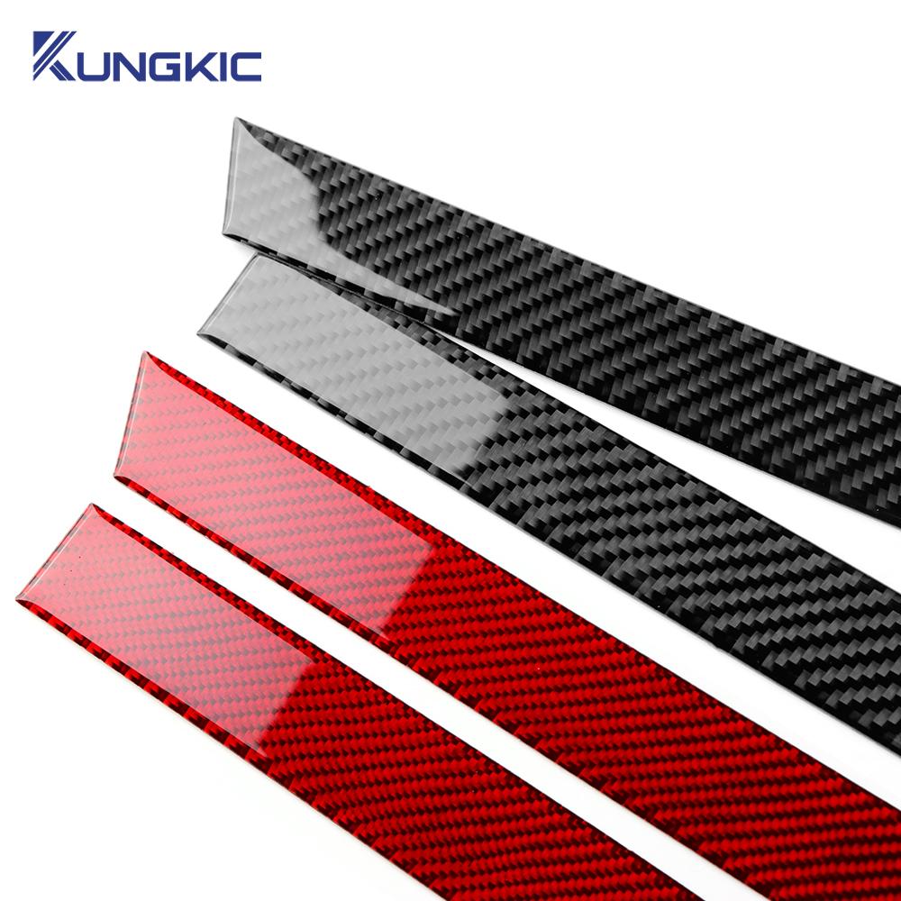 Real Soft Carbon Fiber Sticker For Vauxhall Opel Astra H MK5 2004 2005 2006 2007 2008 2009 2010 Car Driver Headlight Switch Trim