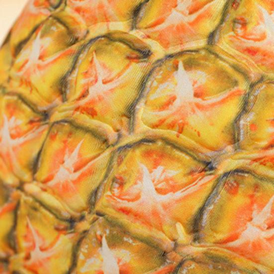 Pineapple Pillow Soft PP Cotton Filling Realistic Plushies Fruit Props Sofa Ornament Lovely Simulation Pineapple Stuffed Fruit Toy Home Decoration