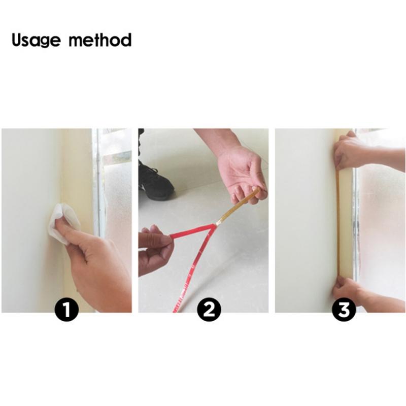 Cinta para Juntas de Azulejos Impermeable a Prueba de Moho Adhesivos Decorativos para Juntas Línea de Zócalo de Techo para Suelo de Habitación(autoadhesivo)