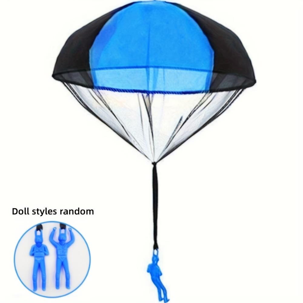 Handwurf Fallschirm Soldaten Spielzeug 1 Stück Outdoor Fliegende Figur Quadratisch Verhedderungsfrei Mini Fallschirmspringer Spiel für Kinder