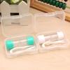 1pc Container Single Box and Set Options Small Lovely Portable Contact Lens Travel Eyewear Case Bag Box