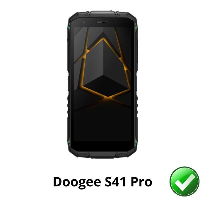 Screen Protector - Phonillico - Doogee S41 Pro - Pack of 2 - Ultra Thin - Scratch Resistant