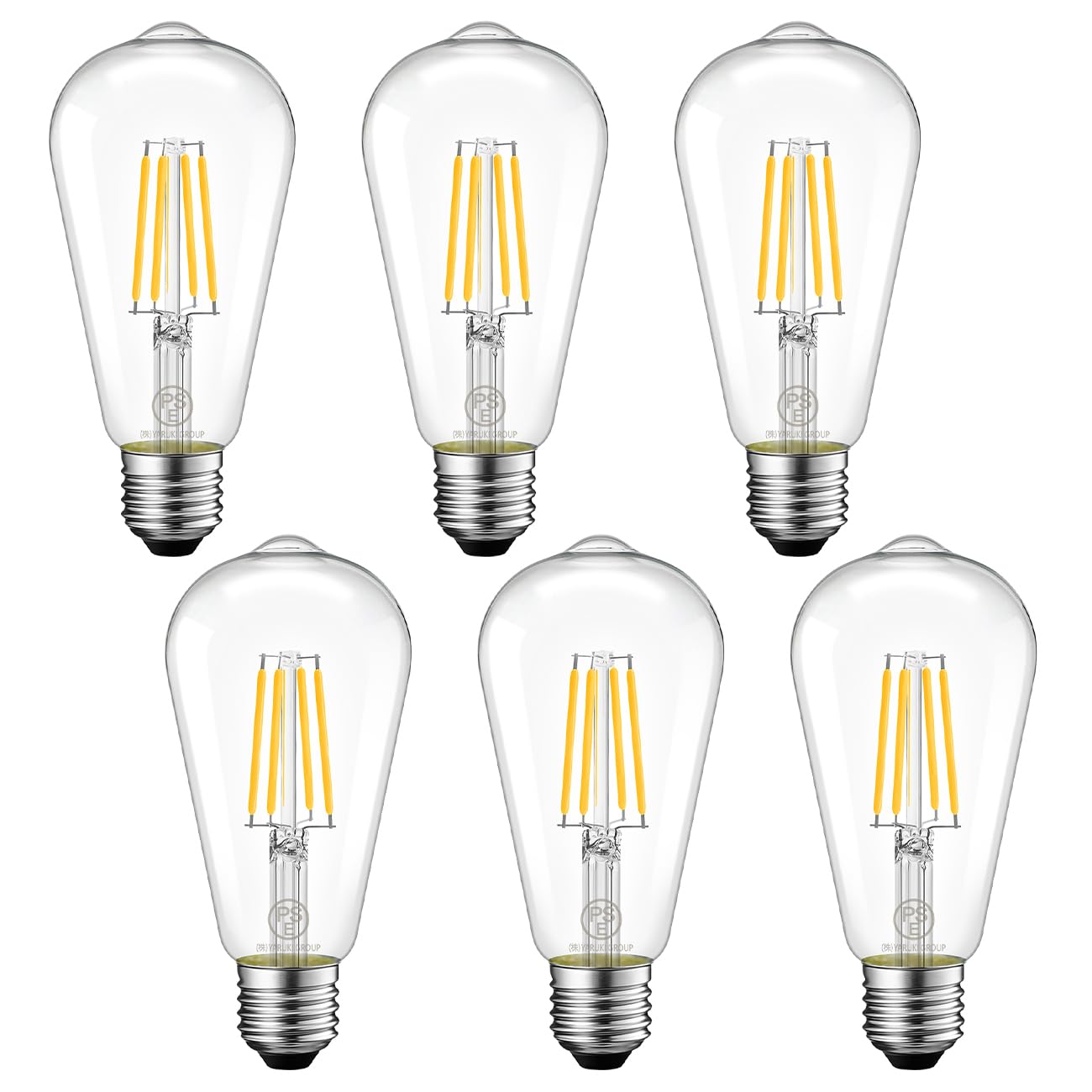 LVWIT Edison Lamp E26 Base 806LM