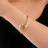 Elegant Minimalist Water Drop Open Bracelet