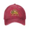 Emblema Persiano Leone e Sole Cappellino da Baseball Lavato y2k Carino Sole Hip Hop Cappelli Estivi Unisex-Adolescenti Corsa Hippie Cappellini da Baseball