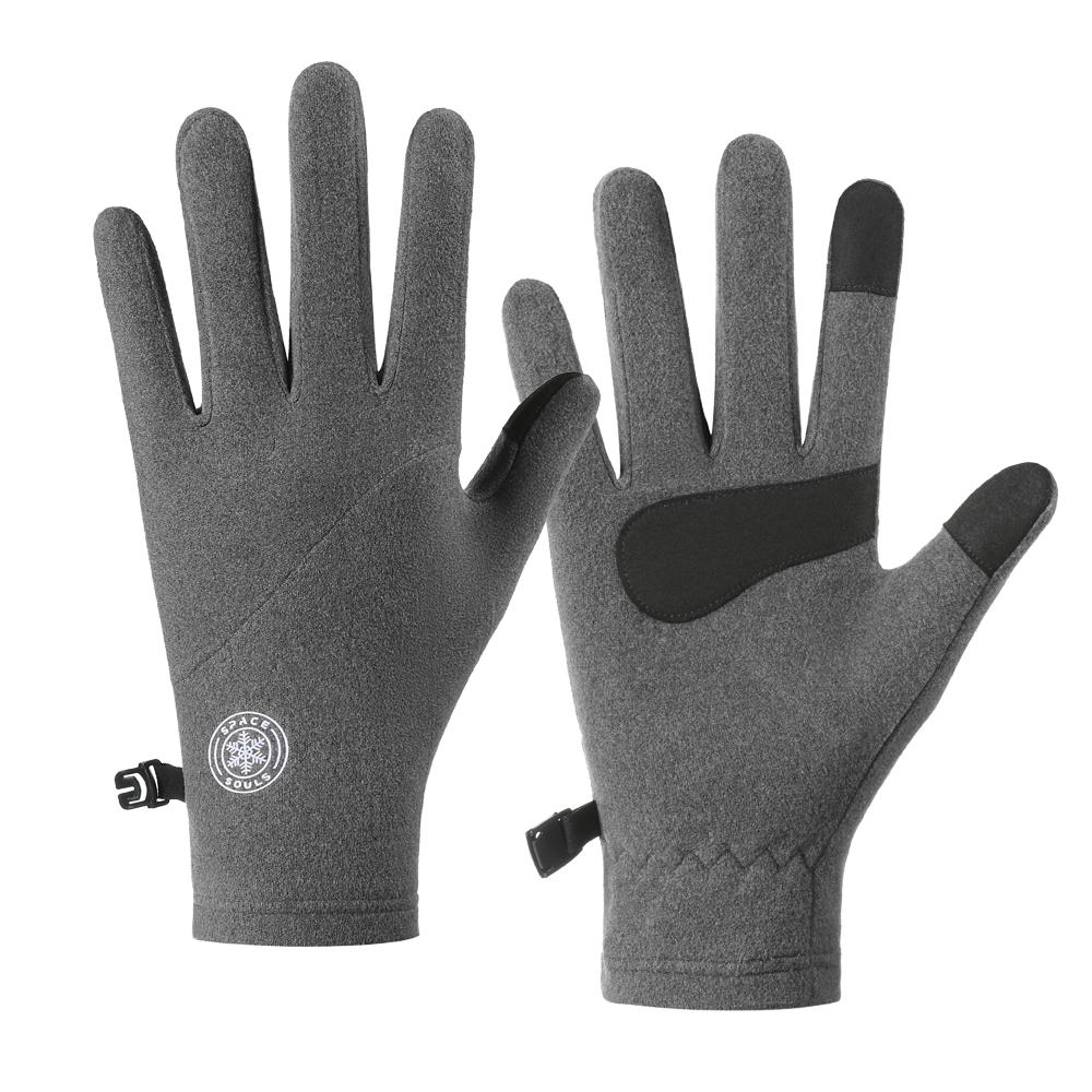 Winter Warm Ski Glove Lining Soft Touch Screen Gloves Unisex Outdoor Cycling Running Gloves Lady Cold-proof Gloves winter gloves