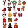 20/40pcs Creative Christmas Decoration Delicate Hanging Ornament Crafts Christmas Tree Pendant  Toy