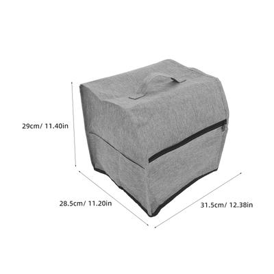 Sewing Machine Dust Cover Portable Home Organizer Six Pockets Foldable Carrying Case Protective Dustproof Storage