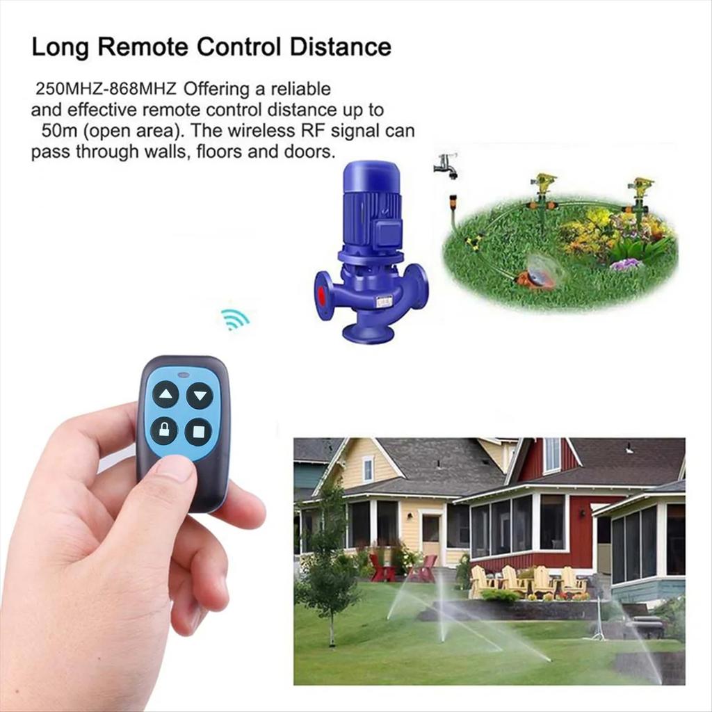 Remote Control Multi-Frequency 433 MHz Universal Garage Door Opener Duplicator