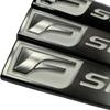 Lexus F-SPORT Metal Car Sticker: Long Square Fender Emblem