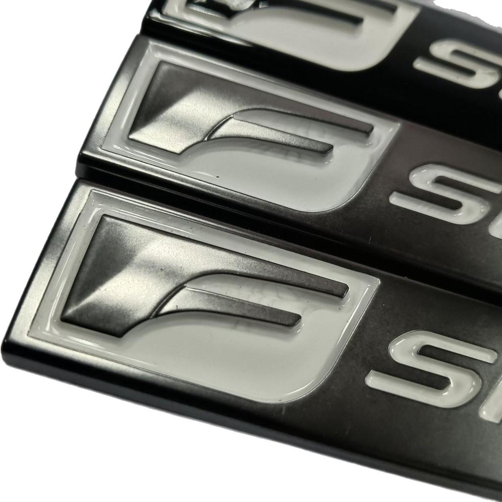Lexus F-SPORT Metal Car Sticker: Long Square Fender Emblem