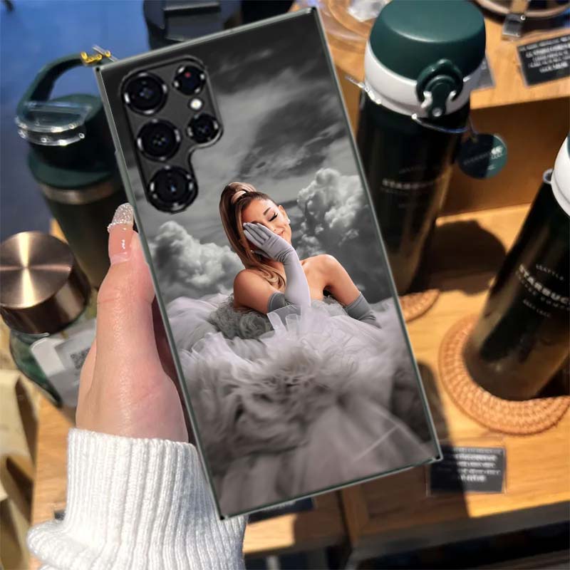 

Ariana Grande Cases Phone Case for Samsung Galaxy S26 Ultra S25 Edge S24 S23 FE S21 Plus S20 S22 S10 Cover TPU Capa Shell Shockp Samsung S22 Plus