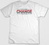 Stop Planning Change Start Action Figure,Short Sleeve T Shirt Men / Woman H363