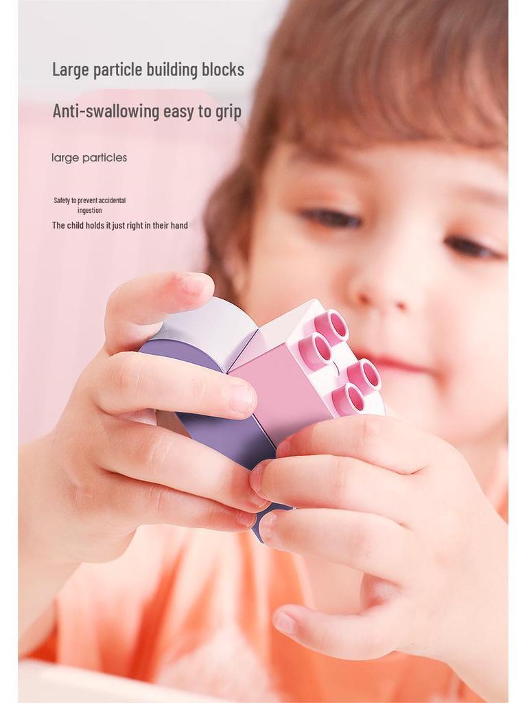 Compatible Large Particle Castle Building Blocks for Kids - Birthday Gift & Brain Teaser for Boys and Girls