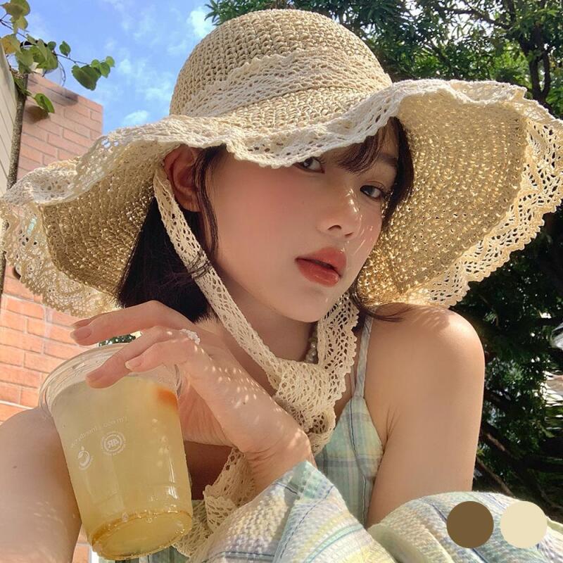 Кружевная отделка Peraka женская романтическая бретелька летняя brown