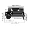 Anti-drop Car Cup Holder Phone Mount Hanging Storage Pocket Tray for Car Door Window Long Drive Essentials