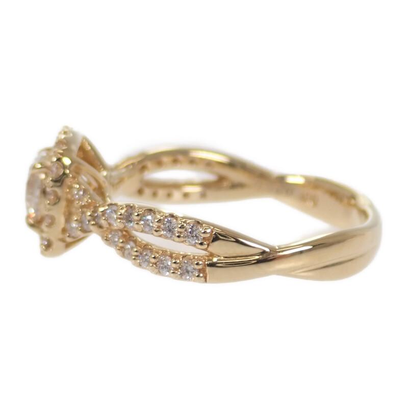 no brand  #12(JP Size) ring K18 yellow gold Women