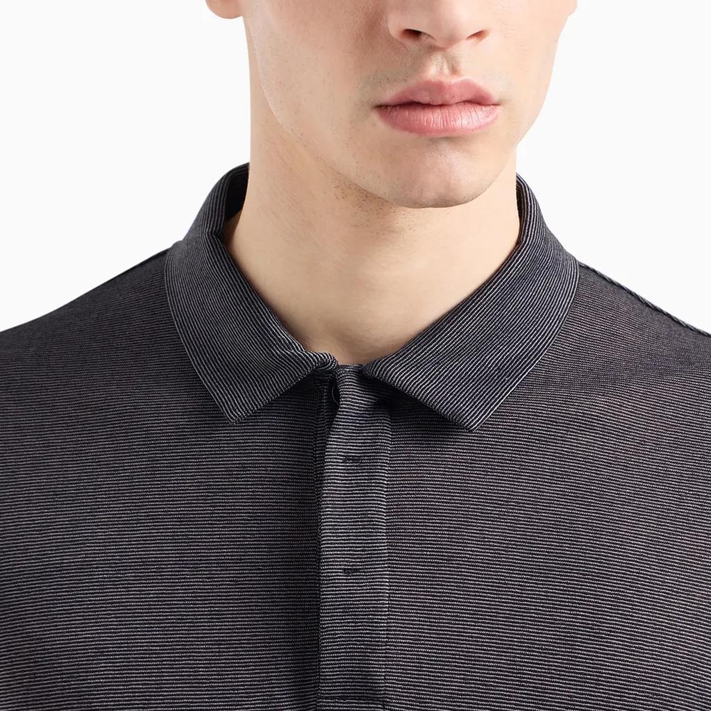 EMPORIO ARMANI Polo Shirt Men's Black 3D1F7P-1J6AZ-10999