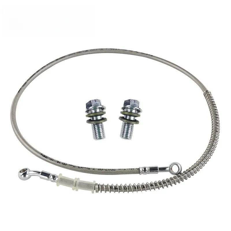39-140cm Universal Motorcycle Stainless Steel Braided Brake Hose Line Aperture 10mm (M10) Latiguillo Freno Moto