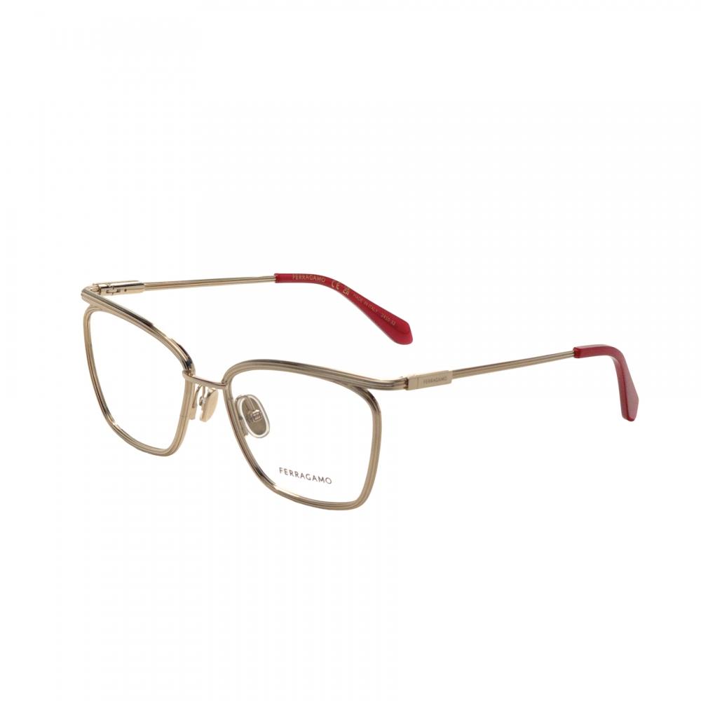 Salvatore Ferragamo 55mm Gold Opticals