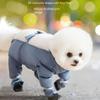 Breathable Waterproof Dog Jumpsuit Adjustable Straps Anti-Slip Belly-Covering Pet Outfit Stain Resistant Easy To Clean 5