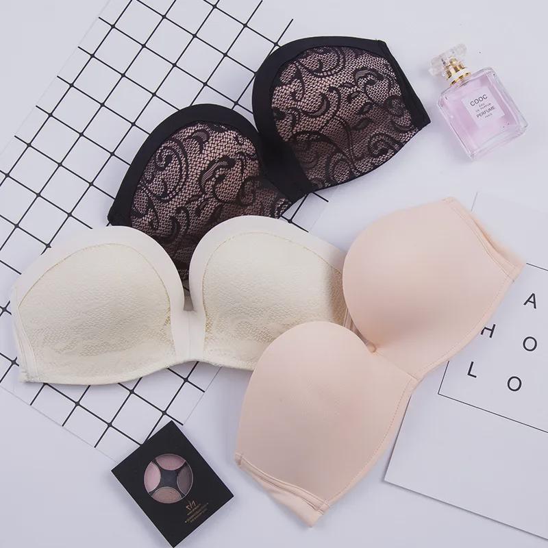 Miracle Strapless BH - Dames Draadloos, Gevormd, Sexy Onzichtbare BH voor Trouwjurken