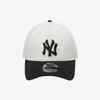 New Era Mlb New York Yankees Basic Unstructured Ballcap Ivory 15131668
