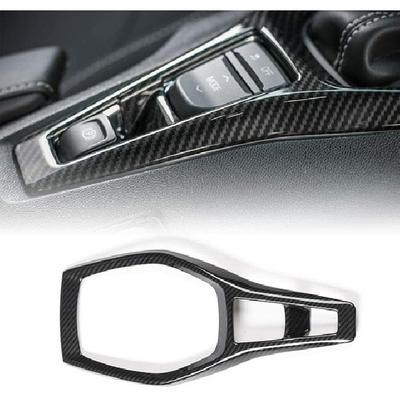 Inner Gears Shift Panel Trim Cover Frame Decor For Chevrolet Camaro 2017+ Carbon