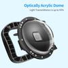 Dome Port for  9 Sport Camera Accessories, Waterproof Dome with 12 Pcs Anti-fog Inserts for  9  Underwater