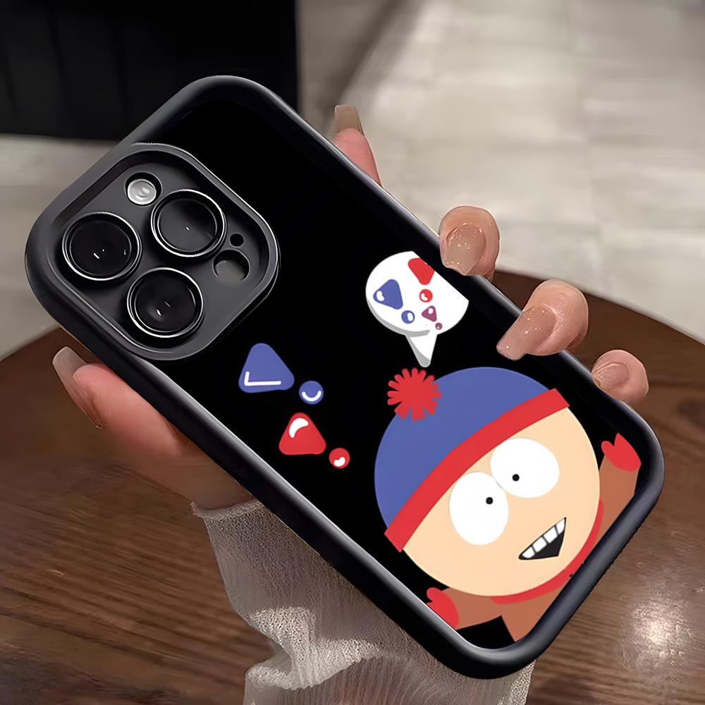 Cool South Park Phone Case For IPhone 17 Pro Max 15 Pro 16 14 Plus 12 13 Mini 11 Pro Shockproof Soft Cover