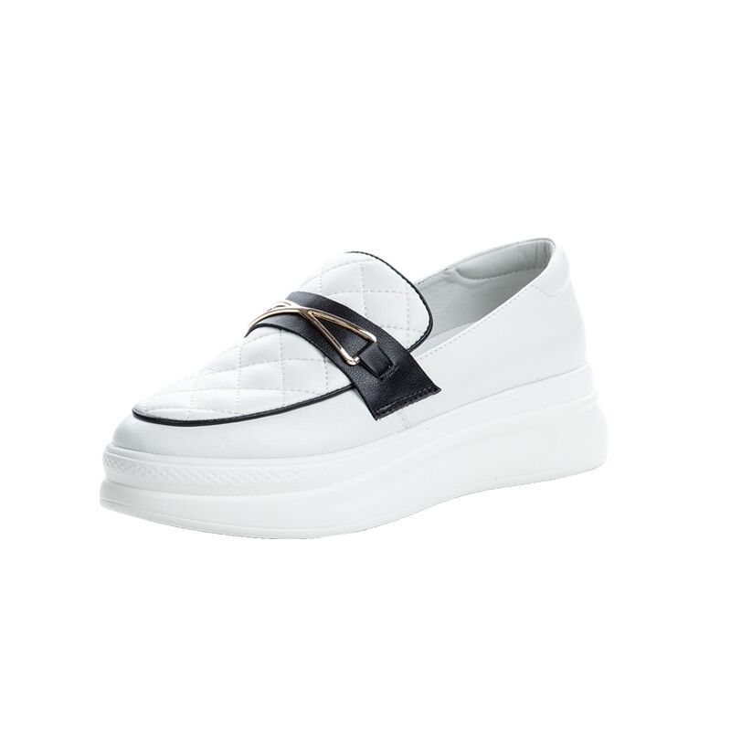 

Женские повседневные туфли-бини на толстой подошве с увеличением высоты 40 чёрный