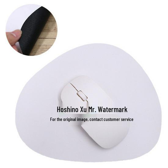 

Минималистичный японский и корейский водонепроницаемый коврик для мыши из ПУ кожи - Нескользящий, однотонный для дома или офиса.