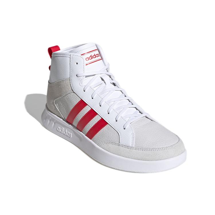 Adidas Court80s Mid White/Grey/Red FY2731