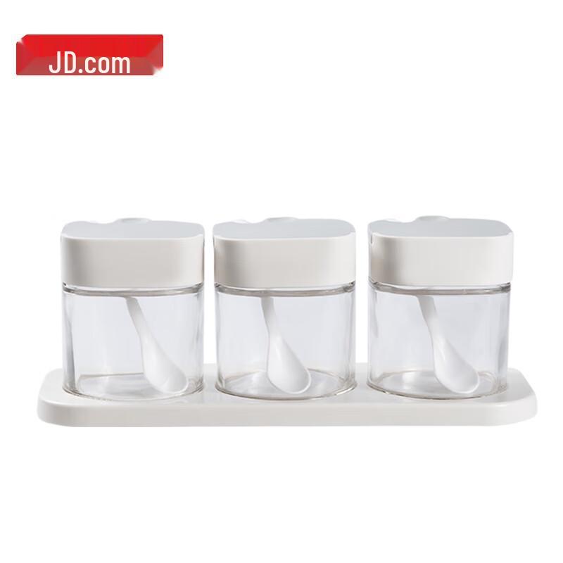 Jingdong Zao Glass Seasoning Jar Set