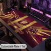 Large Mouse PadQueensland Maroons Custom Name Text Personalized Desk Mat Non Slip Gaming Pad
