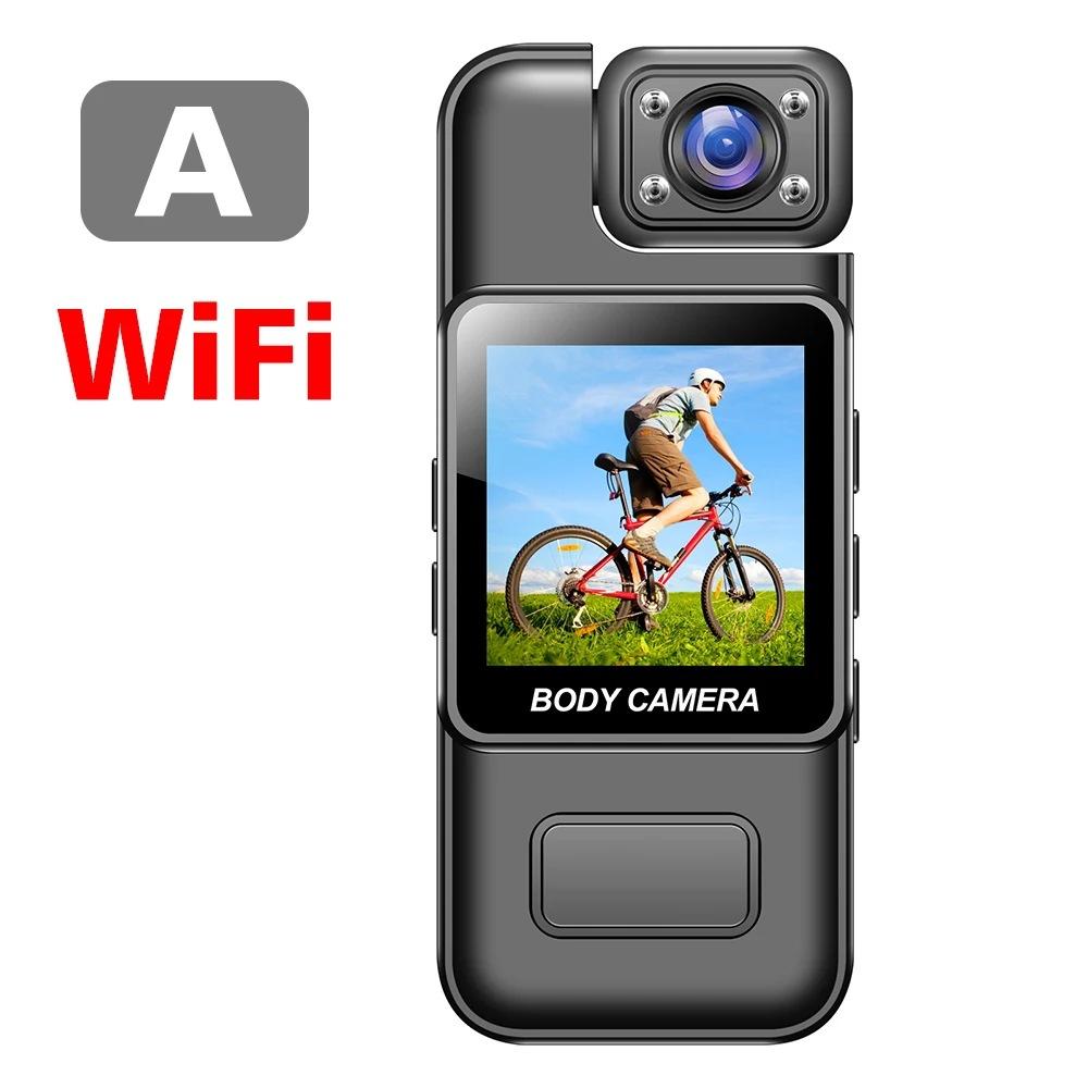 Cross-border new high definition 4K outdoor sports portable small camera recorder with screen back clip infrared camera