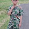 Children's Outdoor Training Short Sleeve Set