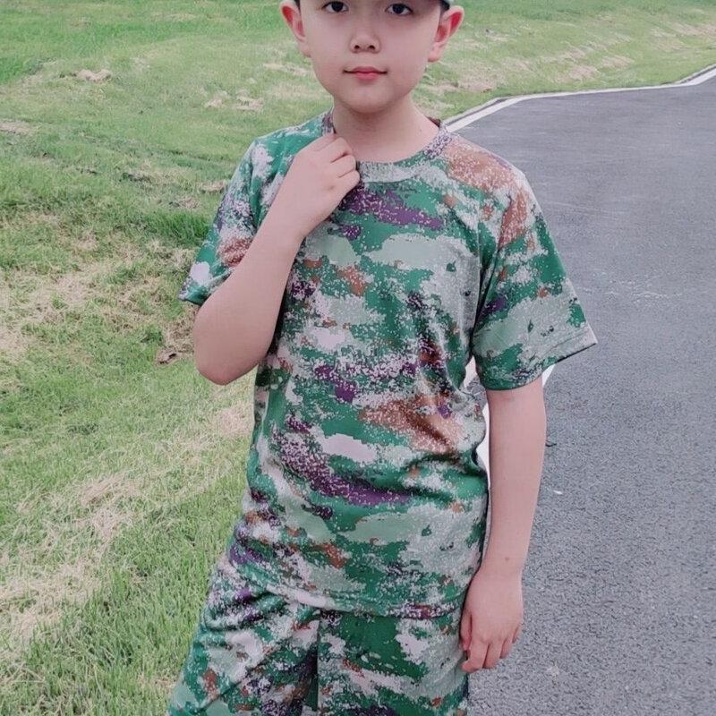Children's Outdoor Training Short Sleeve Set