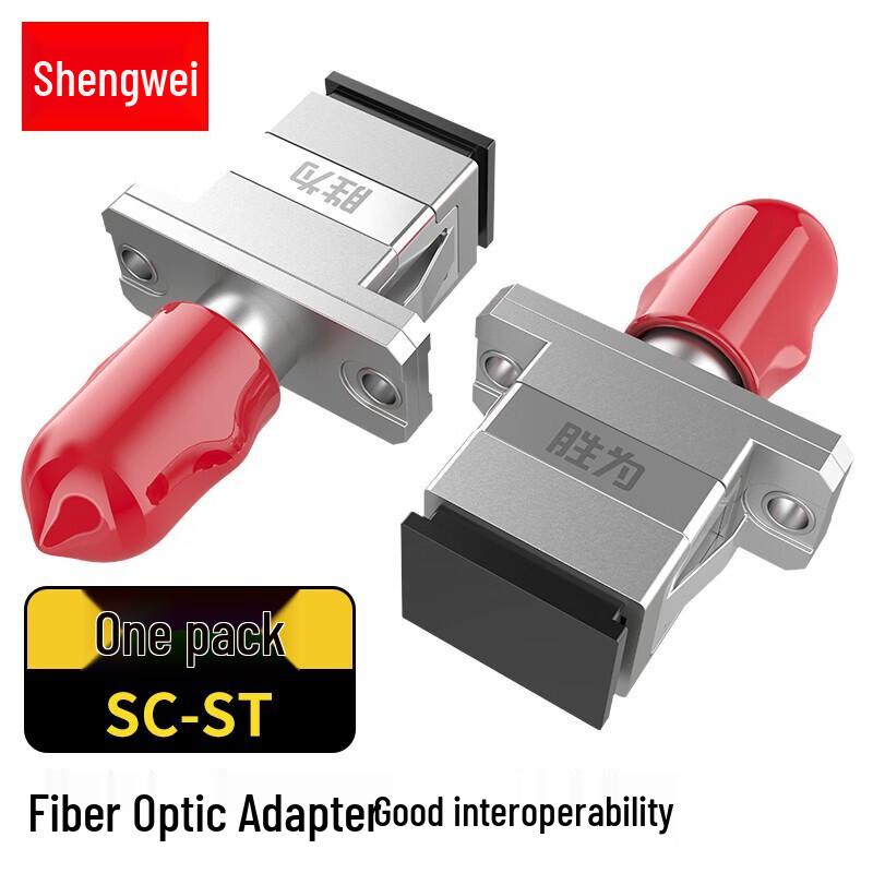 Shengwei OCTC-101 ST-SC Fiber Optic Adapter