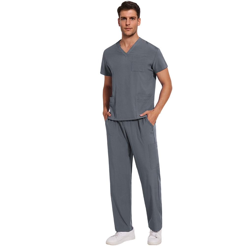 Unisex ātri žūstošs V-veida kakla medicīnas