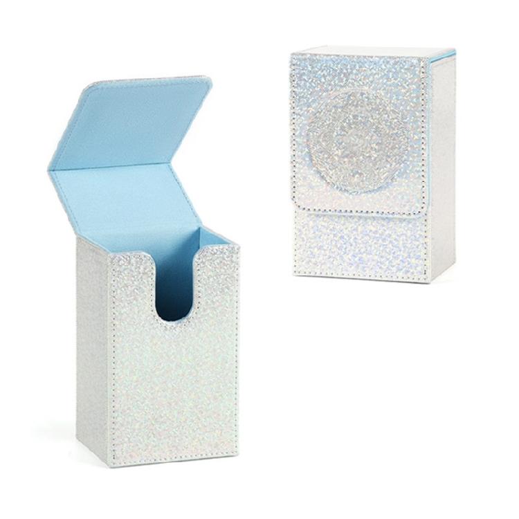 Sun Moon Tarots Card Box PU Leather Storage Case Portable Card Container Divination Storage Box Card Container Easy to Carry