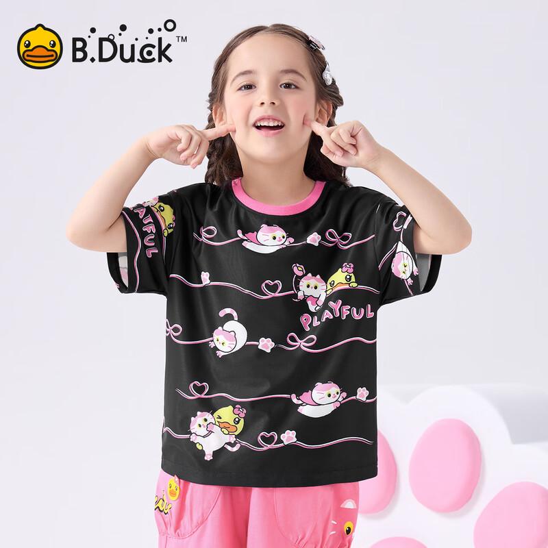 

B.Duck Girls Short Sleeve Breathable Cartoon T-Shirt 120CM