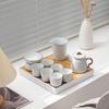 Phantom Mountain Ru Kiln Ceramic Tea Set