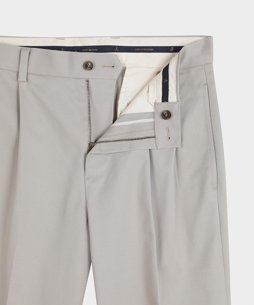 BROOKS BROTHERS Traditional Fit Heavyweight Advantage Chino (Khaki) (Bbpcmm66792)