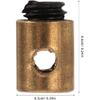Cabilock Clutch Line Core Clamp Kit 20pcs Metal Throttle Cable Nipples Universal Fit for Motorcycle and Scooter