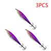 3/2/1PCS 5.5g Laser Luminous Floating Horizontal Wood Shrimp Egi Lure Squid Jigging Shrimp Hook Octopus Cuttlefish Fishing Baits