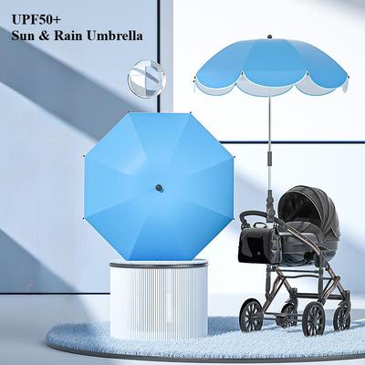 Babysonnenschirm Universal Anti-UV Sonnenschutz für Kinderwagen, Regenschutz Kinderwagenzubehör