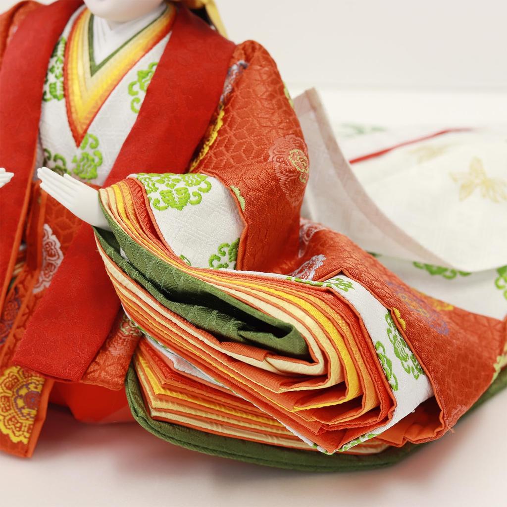 Hina Hina Crown Flat Crown Width 75 X Depth 40 X Height Costume Clothes Yellow Oak Dye Dolls, Dolls, Decoration, Decoration, Decoration, 42.5cm,